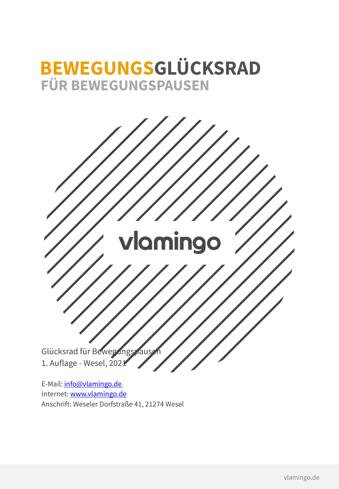 Bewegungsglücksrad: Video, Wordwall- & PowerPoint-Vorlage