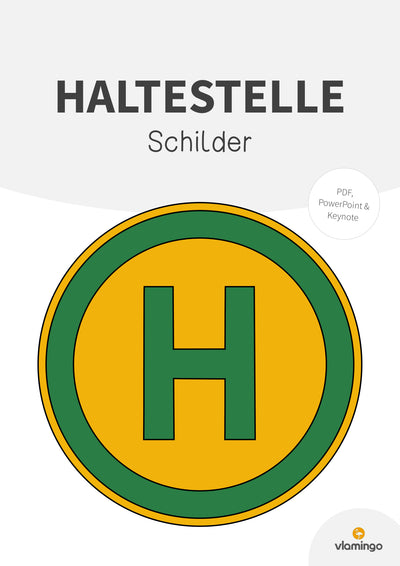 Haltestelle-Schilder für den Klassenraum (Classroom-Management)