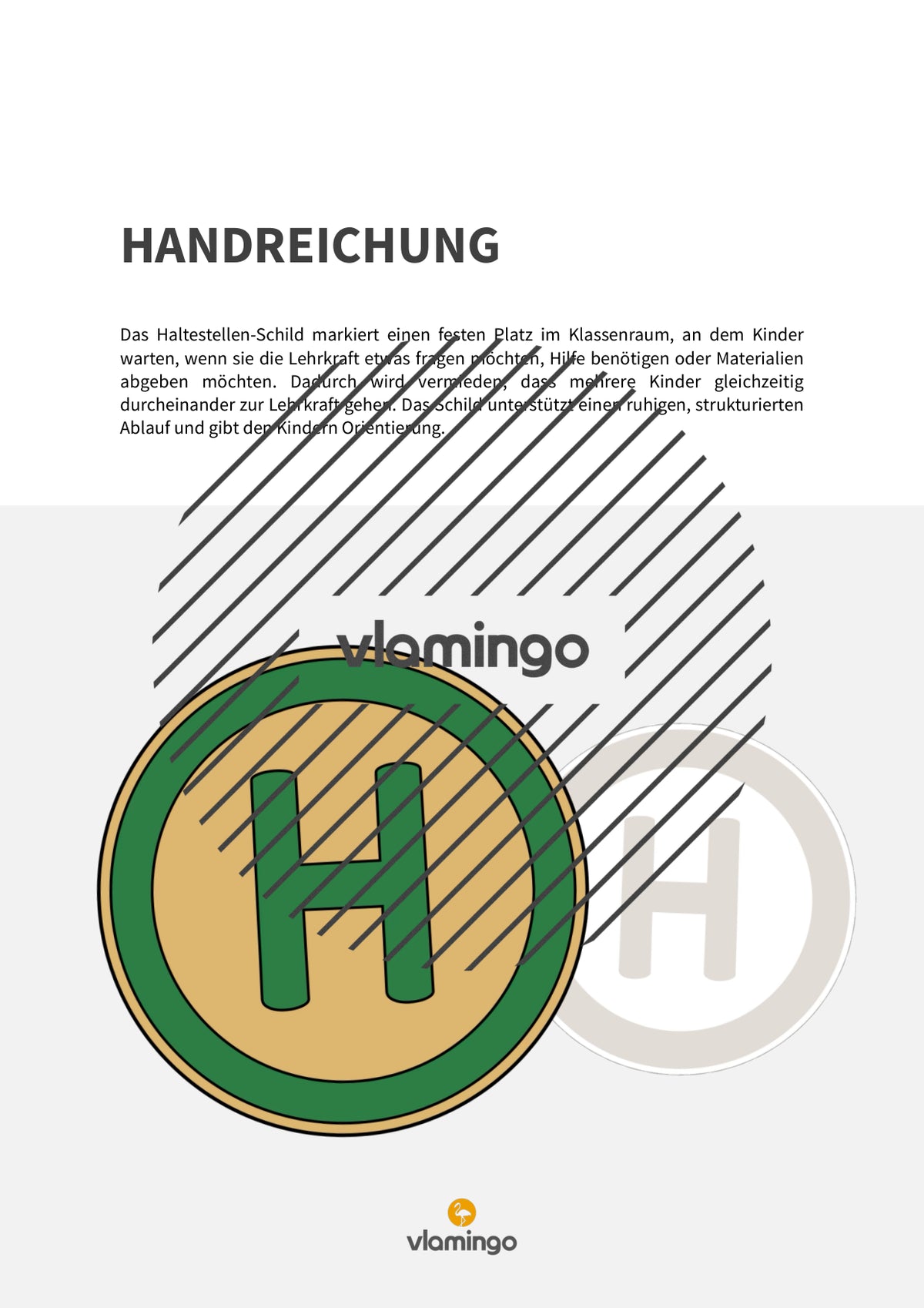 Haltestelle-Schilder für den Klassenraum (Classroom-Management)