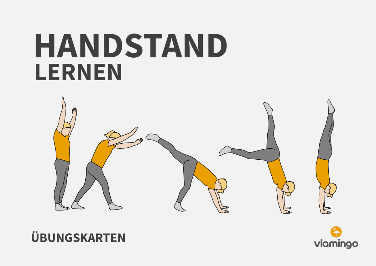 Handstand: Übungskarten für den Sportunterricht