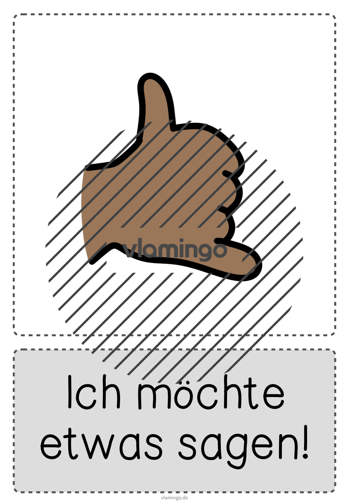 Handzeichen im Unterricht (Bildkarten, Merkblatt & Plakat)