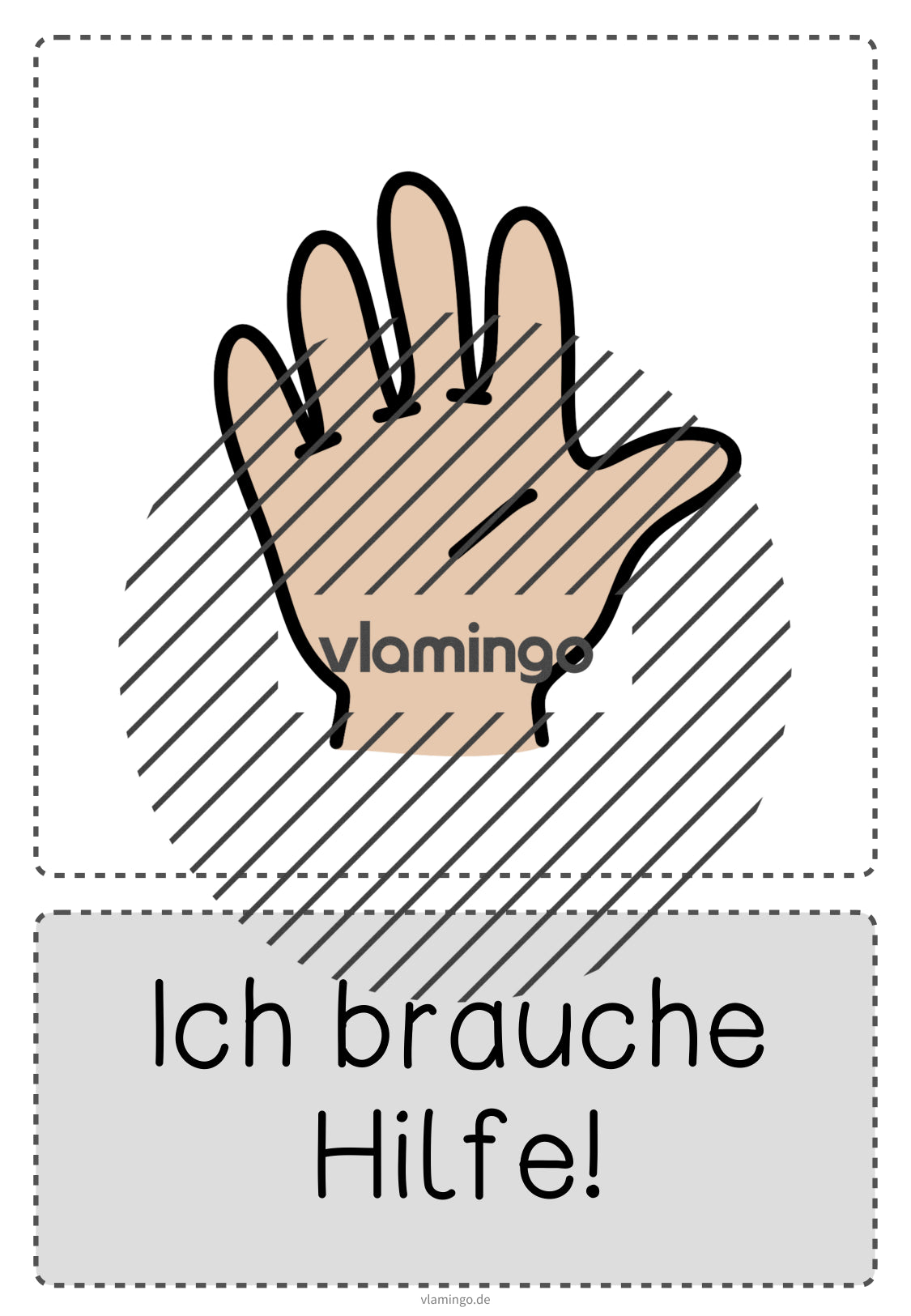 Handzeichen im Unterricht (Bildkarten, Merkblatt & Plakat)