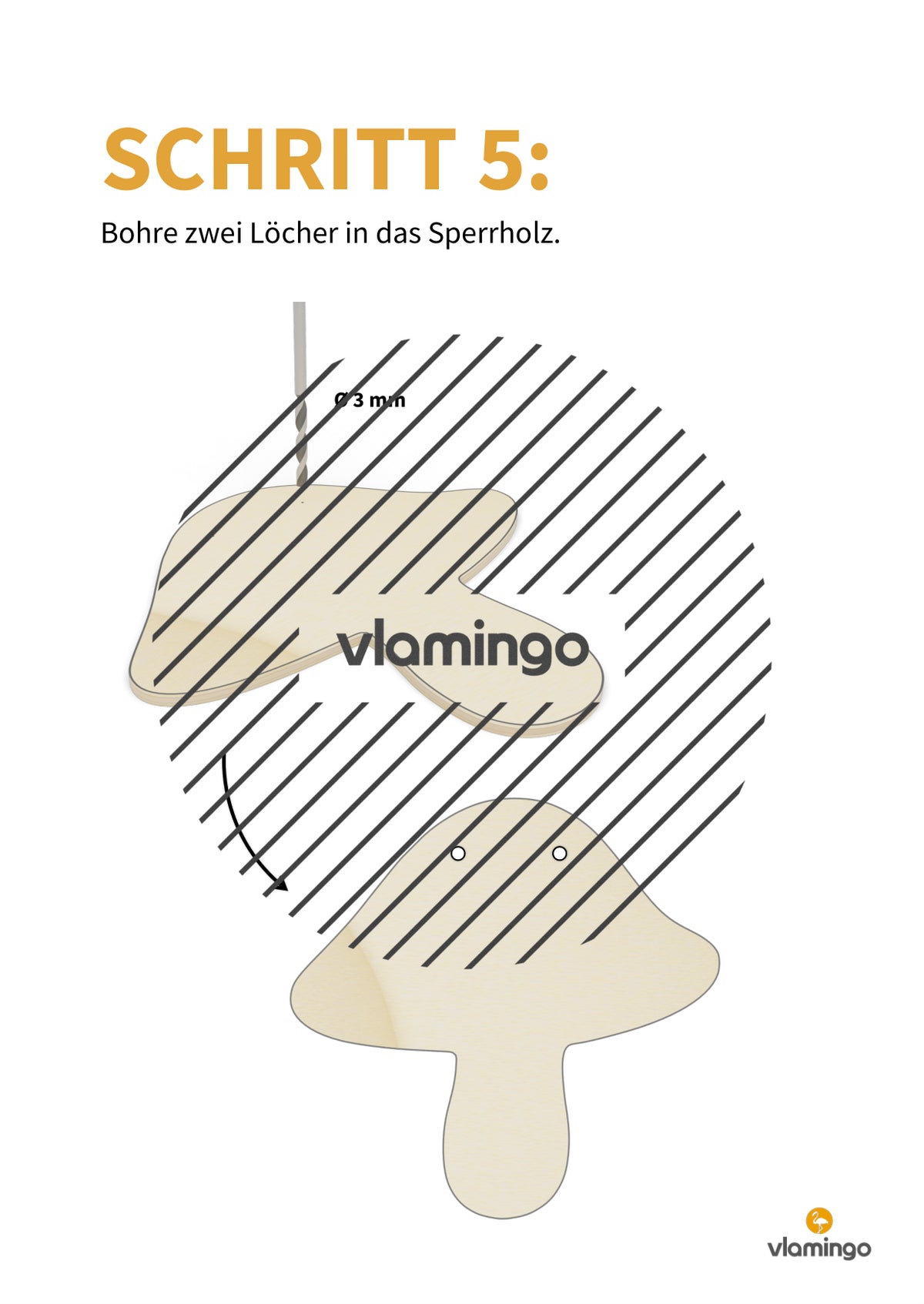 Herbst-Girlande: Bauanleitung für den Werk- und Technikunterricht