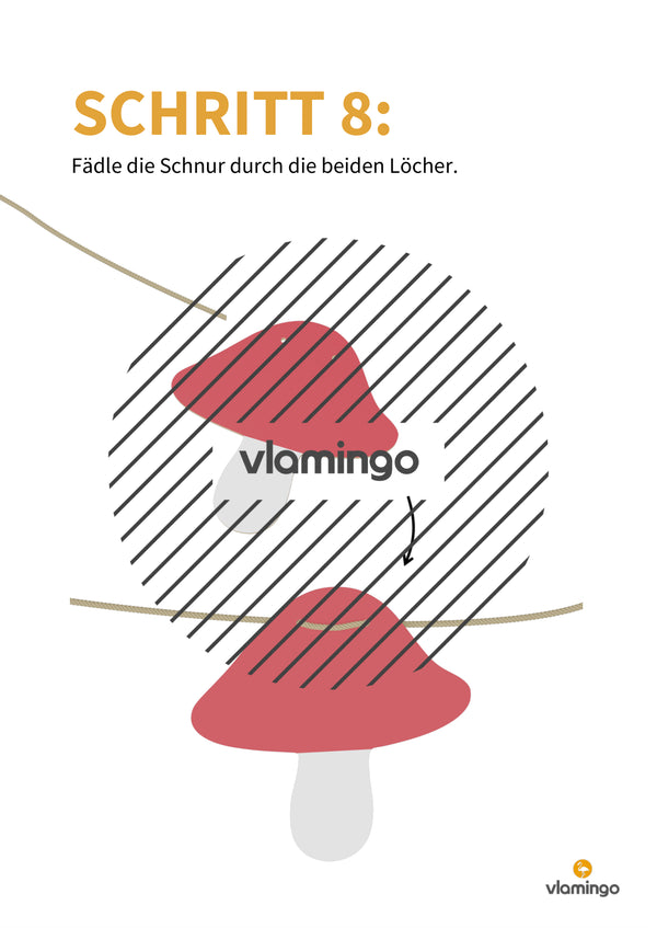 Herbst-Girlande: Bauanleitung für den Werk- und Technikunterricht