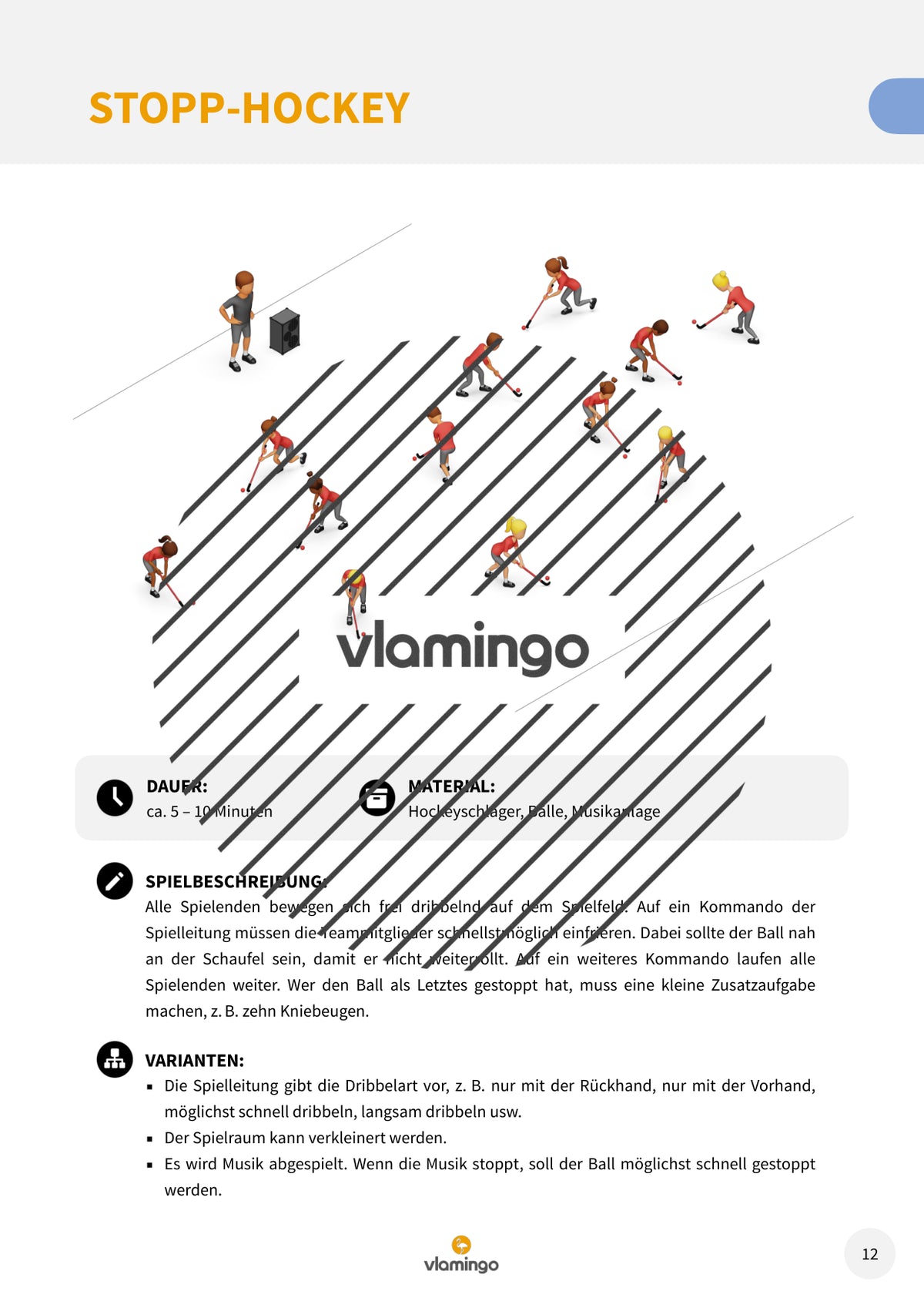 Hockey & Floorball: 50 Spiel- und Übungsformen für den Sportunterricht