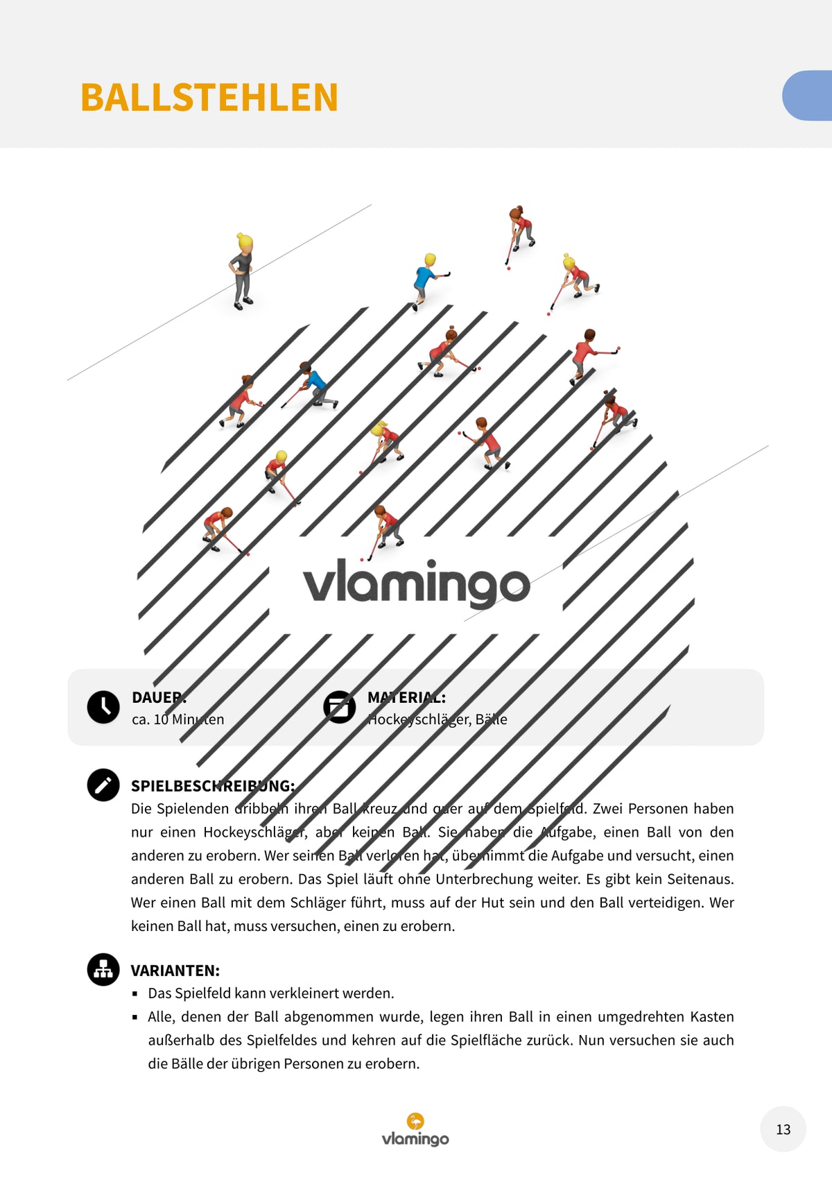 Hockey & Floorball: 50 Spiel- und Übungsformen für den Sportunterricht