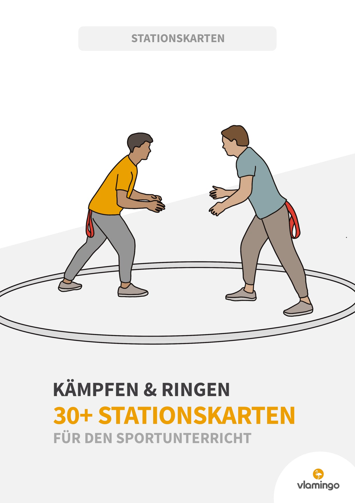 Kämpfen & Ringen: 30+ Stationskarten & Begleitmaterial für den Sportunterricht
