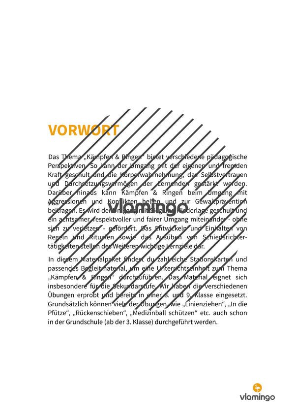 Kämpfen & Ringen: 30+ Stationskarten & Begleitmaterial für den Sportunterricht