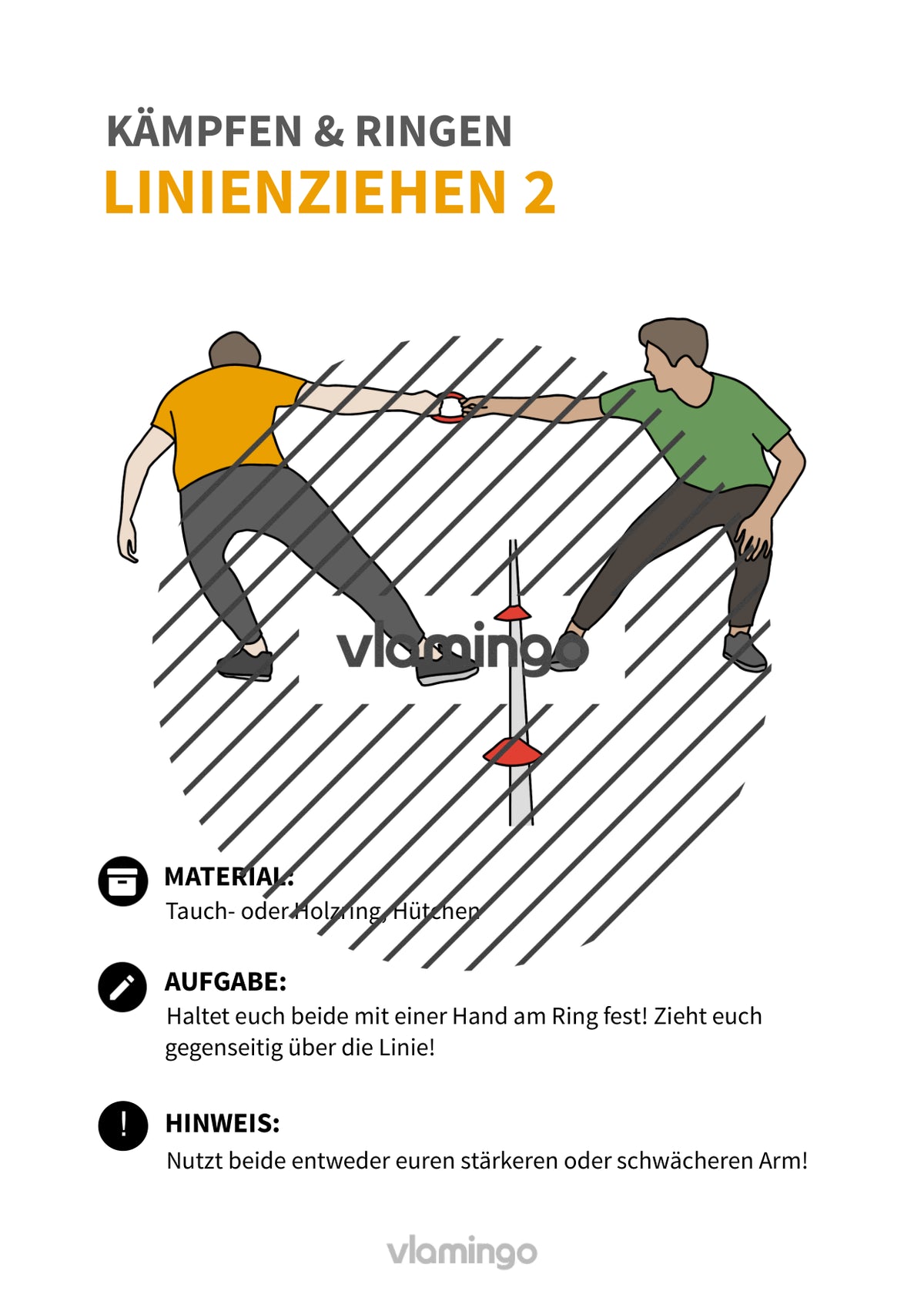 Kämpfen & Ringen: 30+ Stationskarten & Begleitmaterial für den Sportunterricht