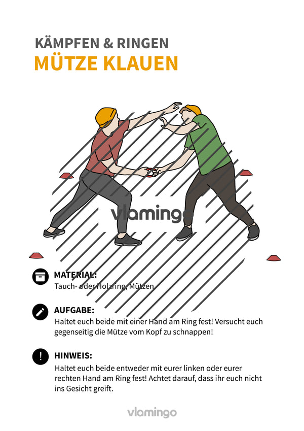 Kämpfen & Ringen: 30+ Stationskarten & Begleitmaterial für den Sportunterricht