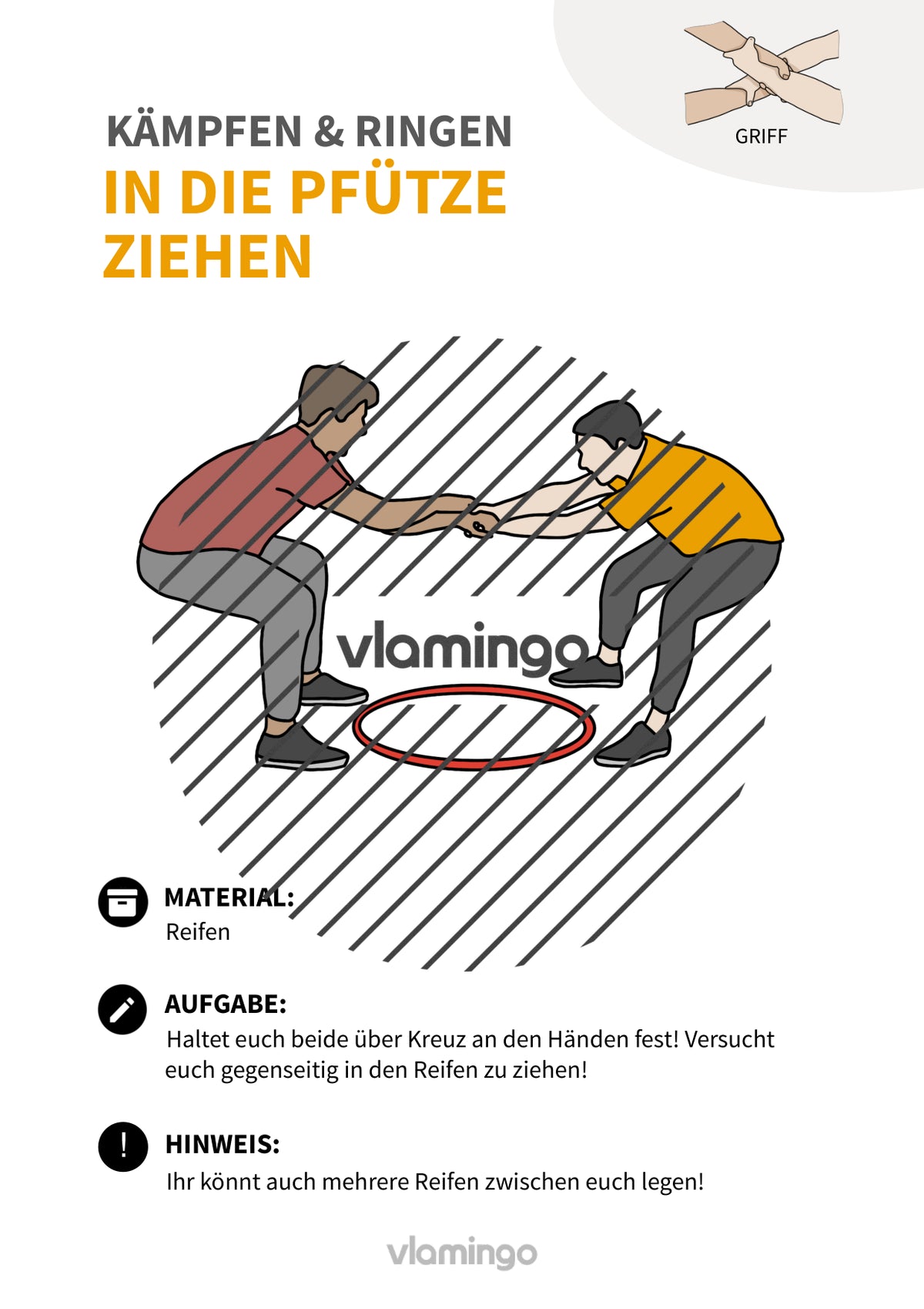 Kämpfen & Ringen: 30+ Stationskarten & Begleitmaterial für den Sportunterricht