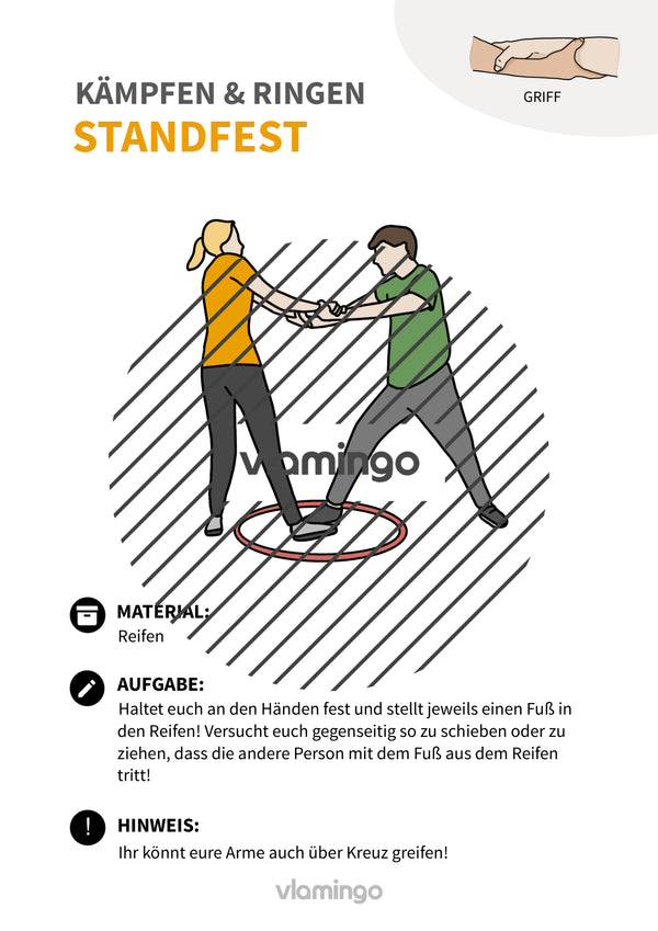 Kämpfen & Ringen: 30+ Stationskarten & Begleitmaterial für den Sportunterricht