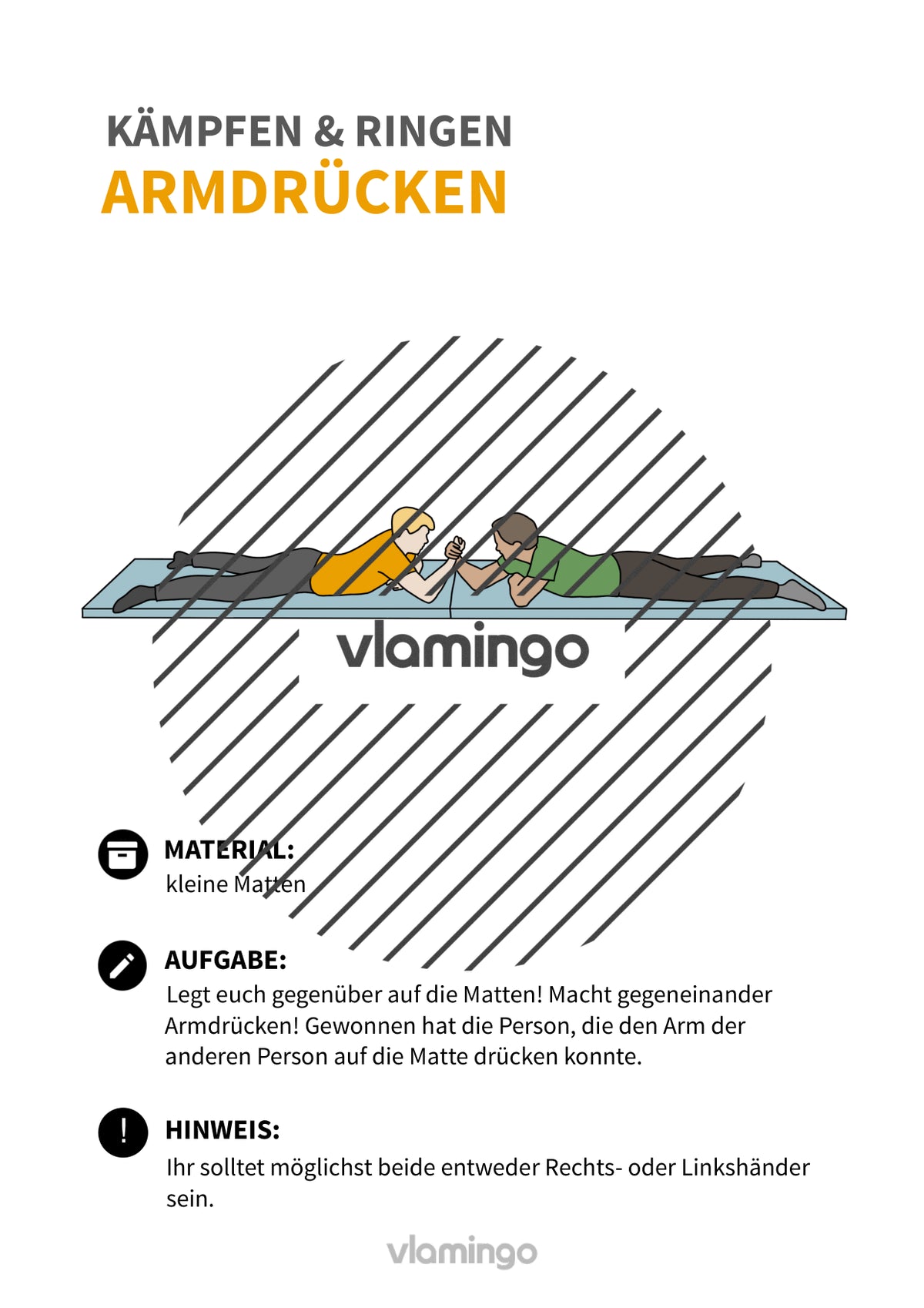 Kämpfen & Ringen: 30+ Stationskarten & Begleitmaterial für den Sportunterricht