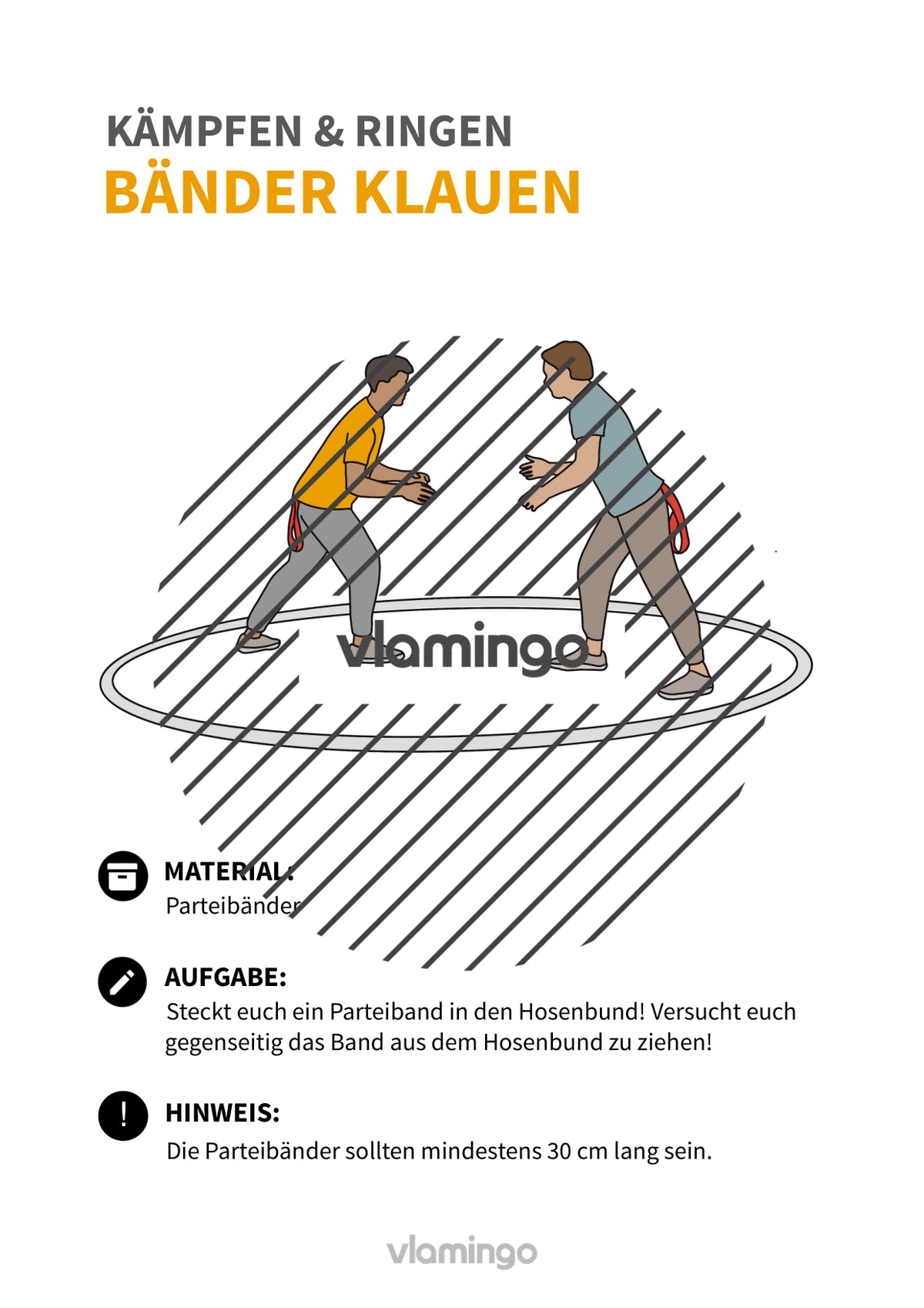 Kämpfen & Ringen: 30+ Stationskarten & Begleitmaterial für den Sportunterricht