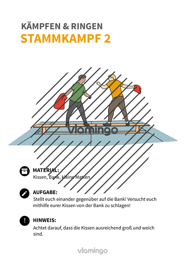 Kämpfen & Ringen: 30+ Stationskarten & Begleitmaterial für den Sportunterricht