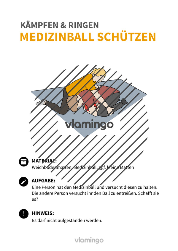 Kämpfen & Ringen: 30+ Stationskarten & Begleitmaterial für den Sportunterricht
