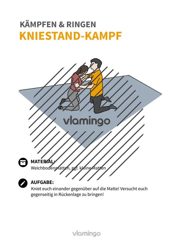 Kämpfen & Ringen: 30+ Stationskarten & Begleitmaterial für den Sportunterricht