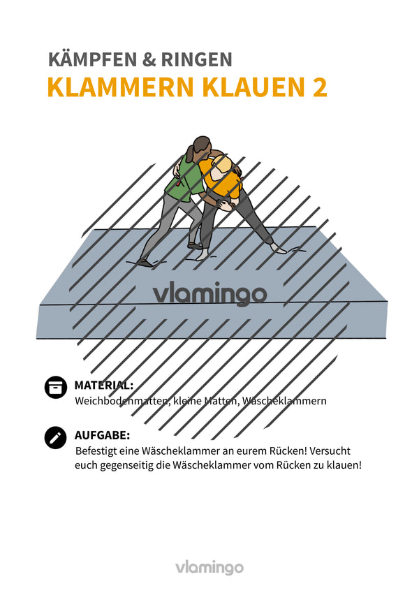 Kämpfen & Ringen: 30+ Stationskarten & Begleitmaterial für den Sportunterricht