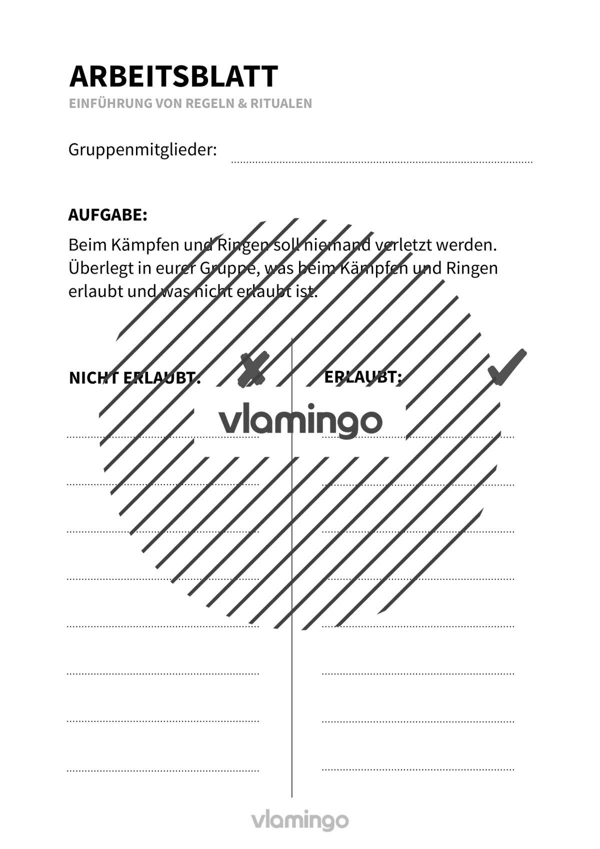 Kämpfen & Ringen: 30+ Stationskarten & Begleitmaterial für den Sportunterricht