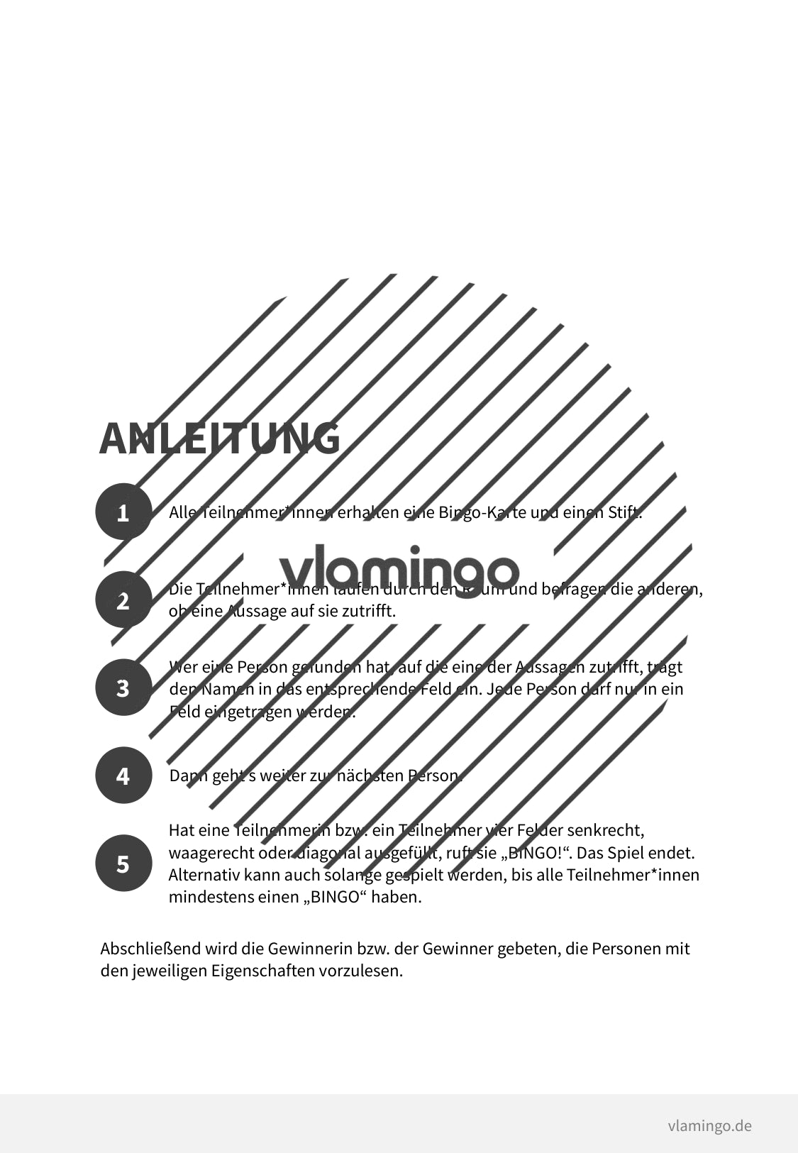 Kennenlern-Bingo für Schule & Jugendarbeit