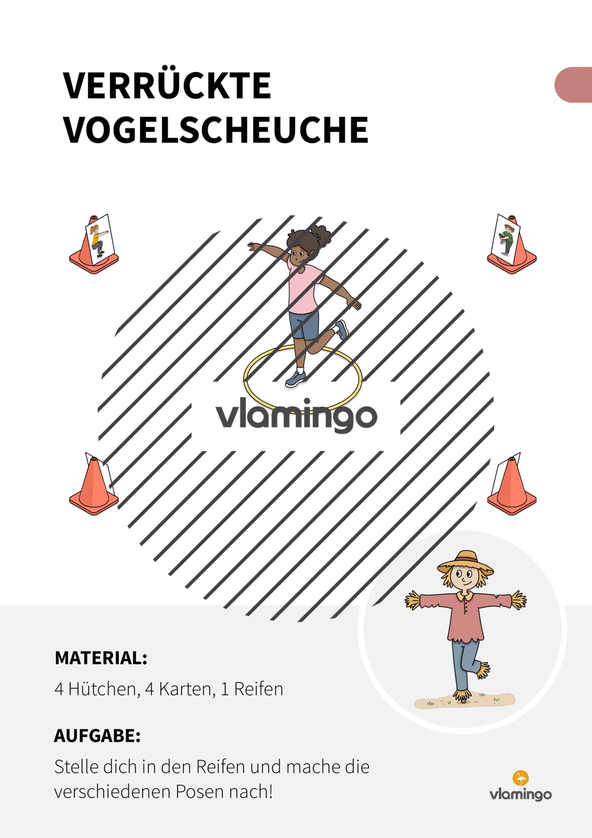 Herbst-Bewegungslandschaft für das Kinderturnen und den Sportunterricht