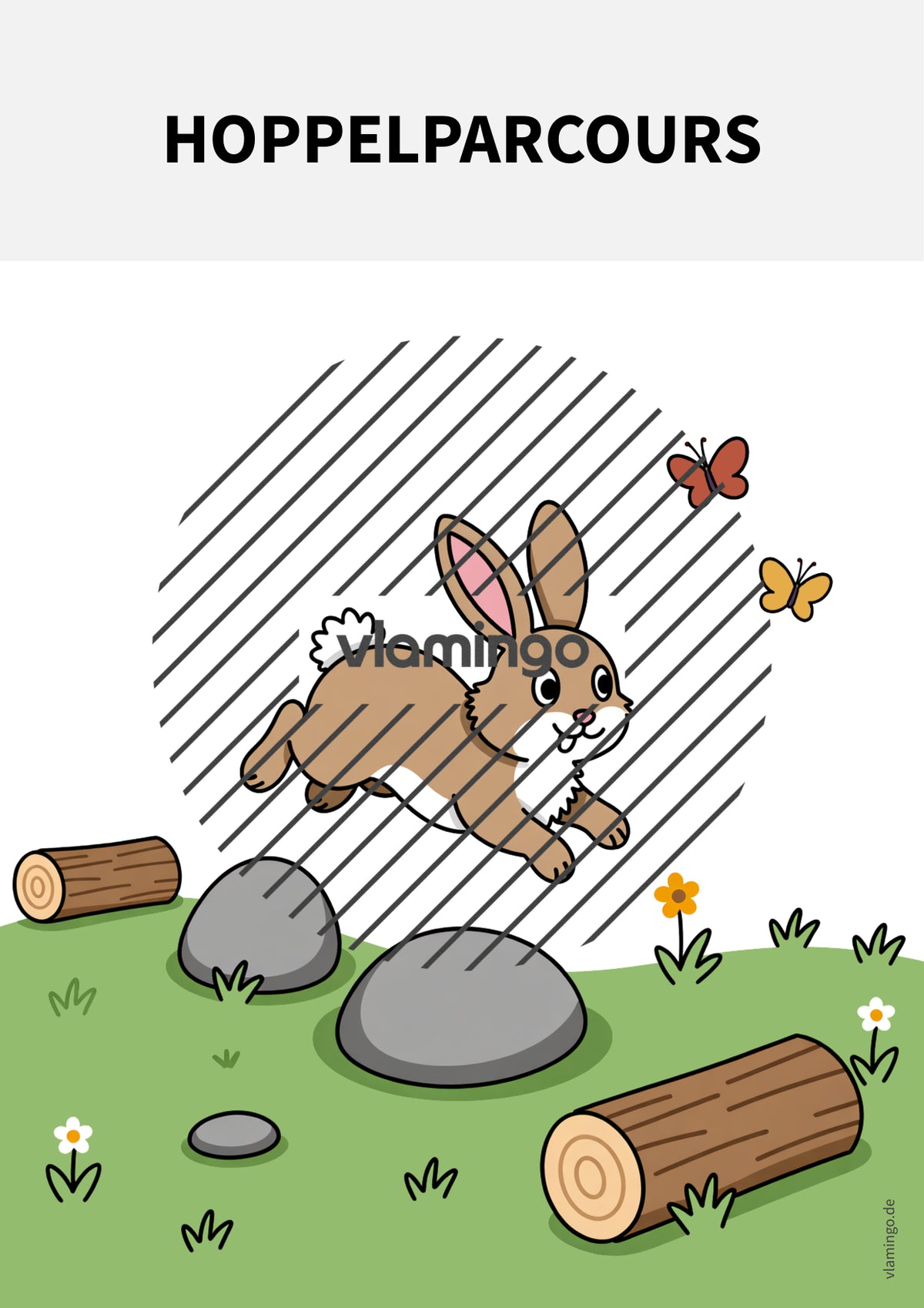 Ostern & Frühling: Bewegungslandschaft für das Kinderturnen und den Sportunterricht