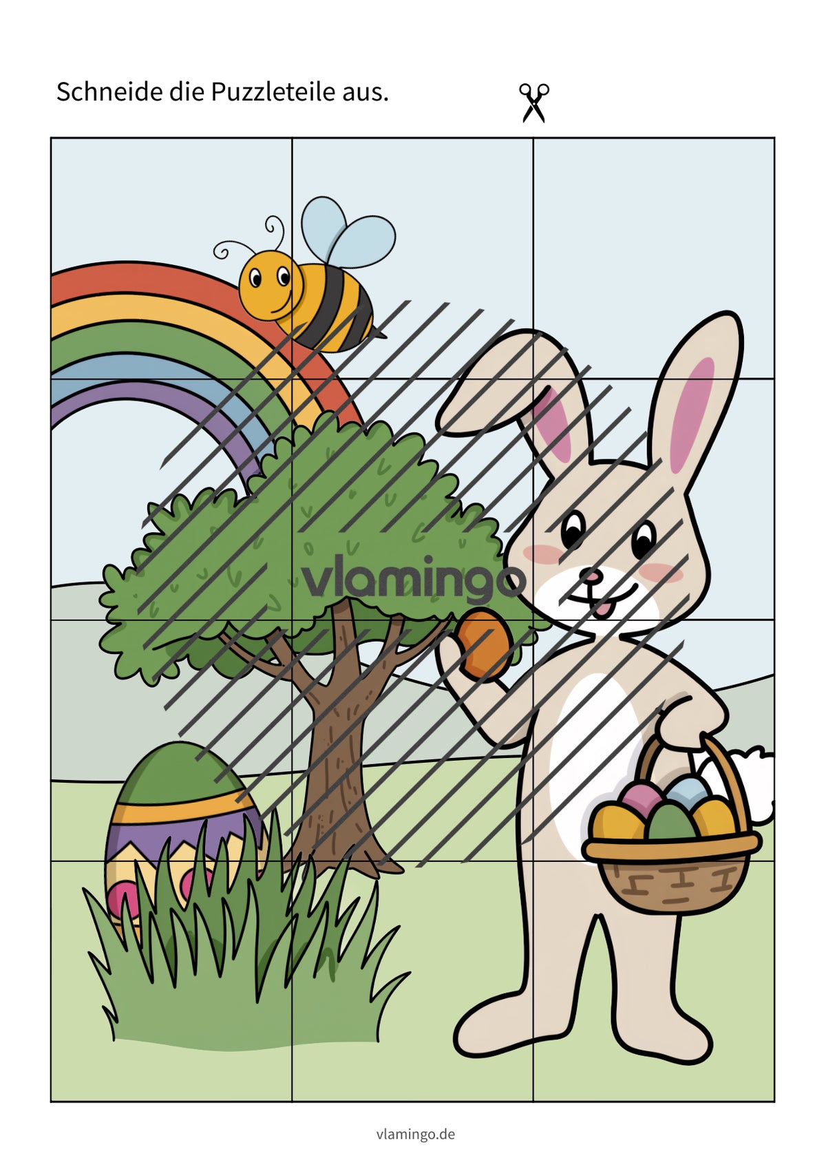 Ostern & Frühling: Bewegungslandschaft für das Kinderturnen und den Sportunterricht
