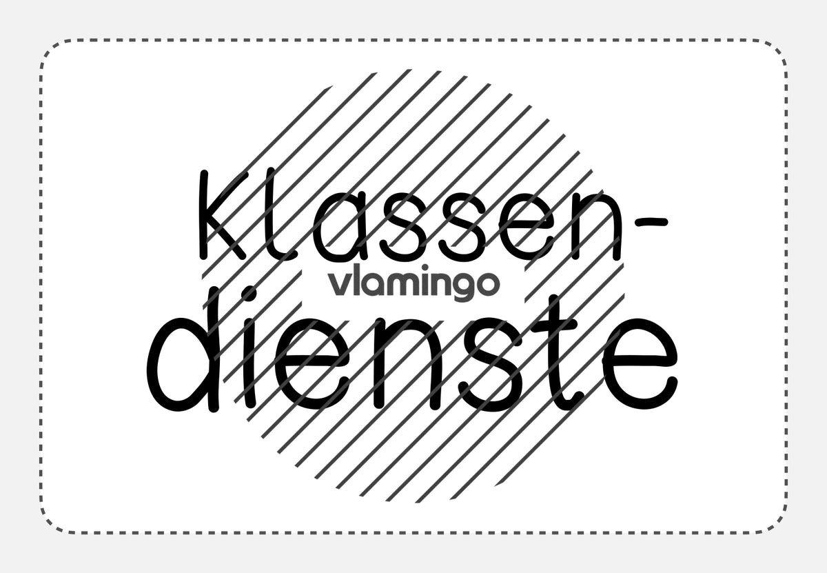 Klassendienste: 50+ Bildkarten für deinen Unterricht