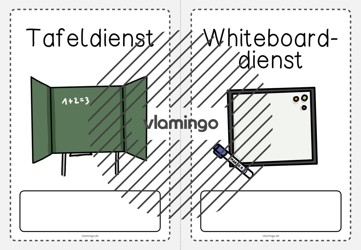 Klassendienste: 50+ Bildkarten für deinen Unterricht