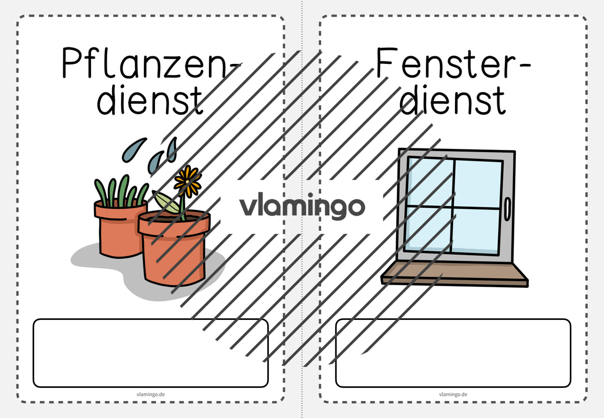 Klassendienste: 50+ Bildkarten für deinen Unterricht