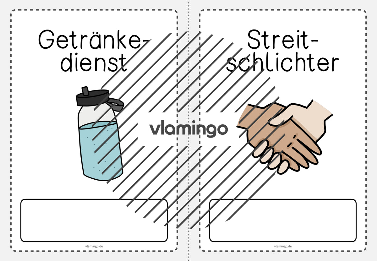 Klassendienste: 50+ Bildkarten für deinen Unterricht