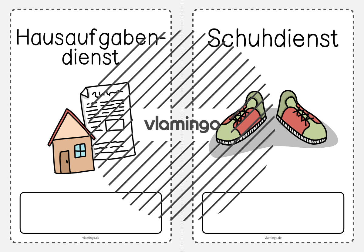 Klassendienste: 50+ Bildkarten für deinen Unterricht