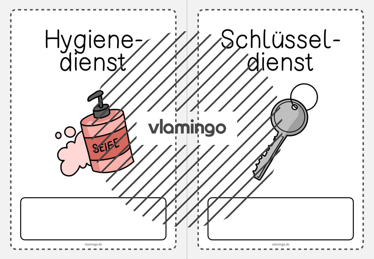 Klassendienste: 50+ Bildkarten für deinen Unterricht