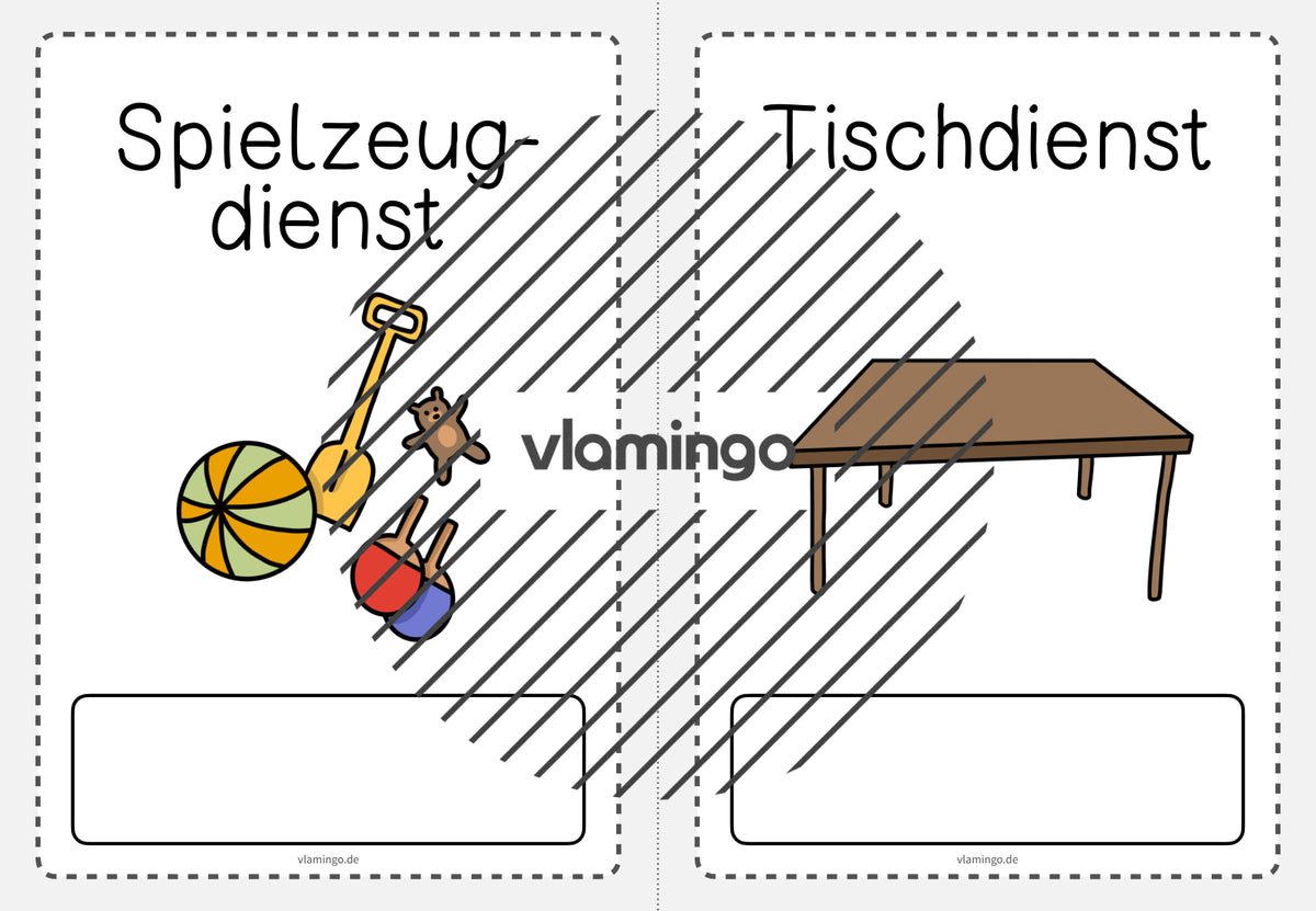 Klassendienste: 50+ Bildkarten für deinen Unterricht