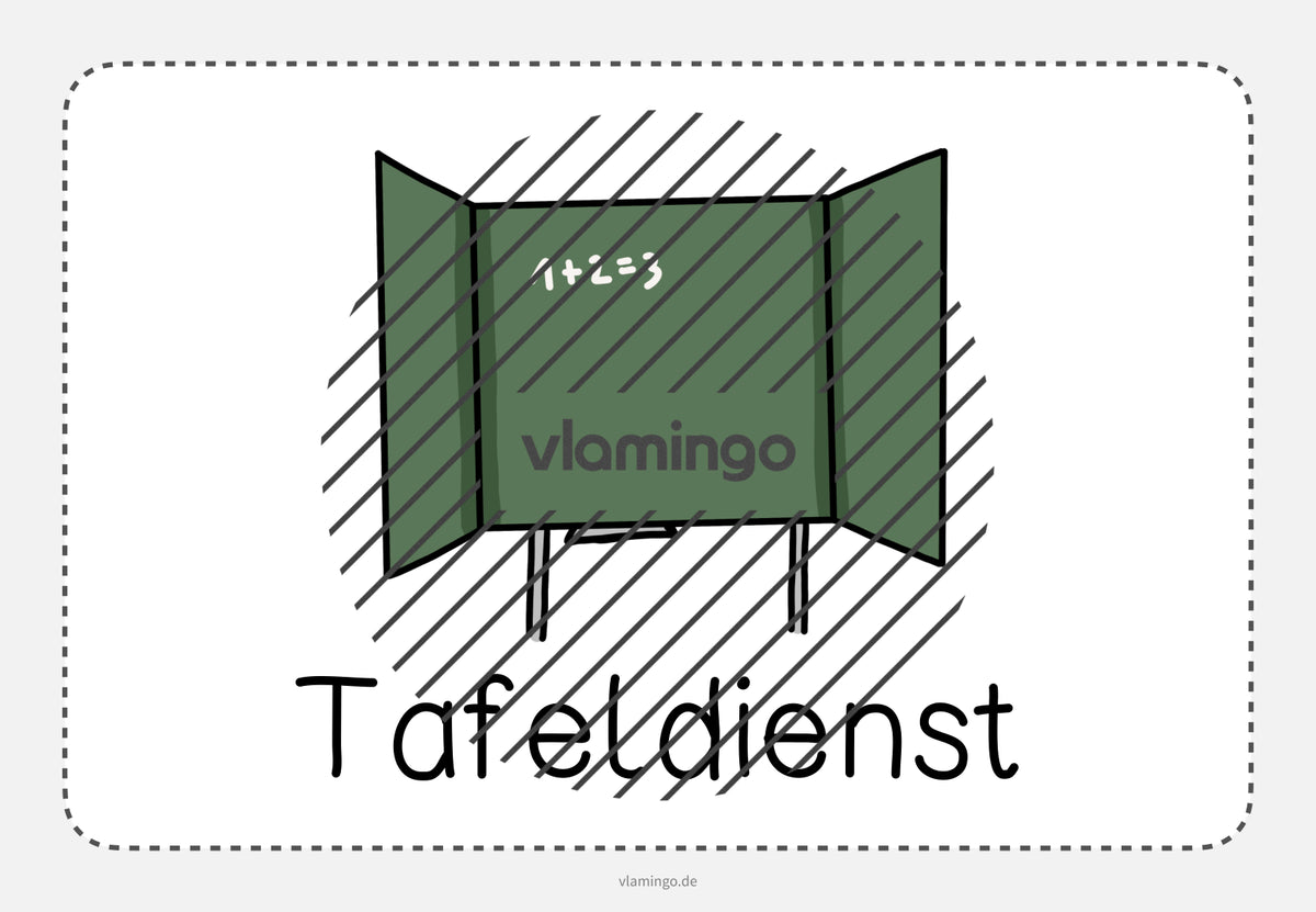 Klassendienste: 50+ Bildkarten für deinen Unterricht
