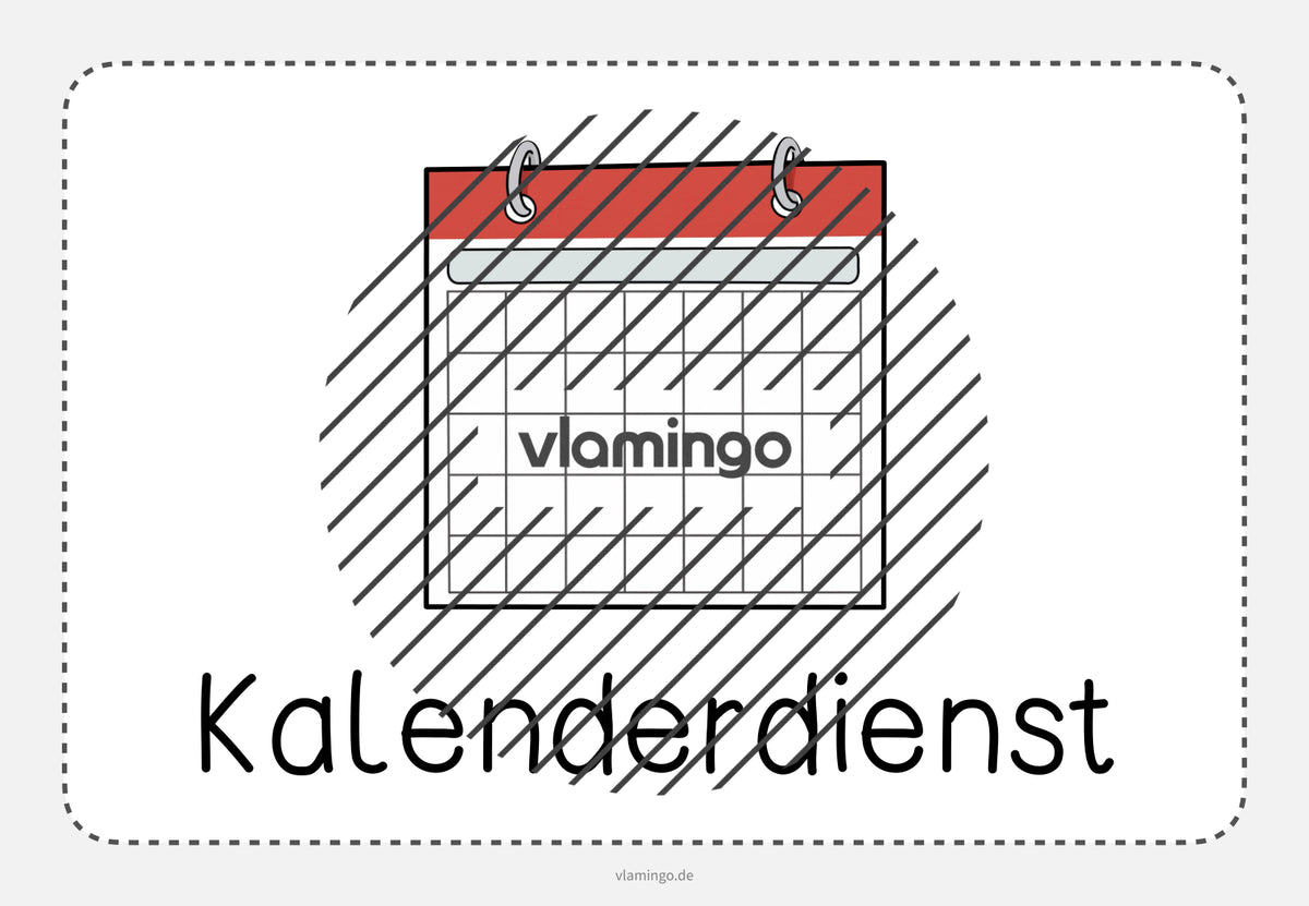 Klassendienste: 50+ Bildkarten für deinen Unterricht