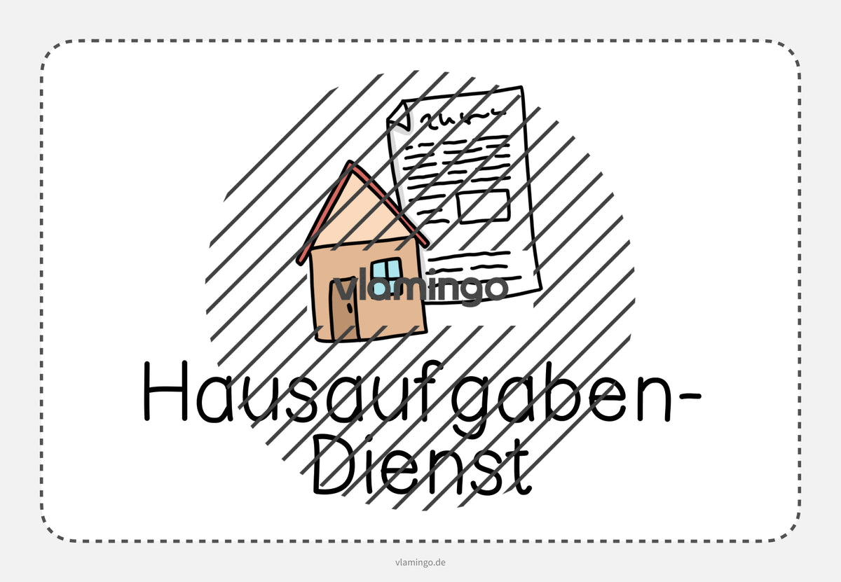 Klassendienste: 50+ Bildkarten für deinen Unterricht