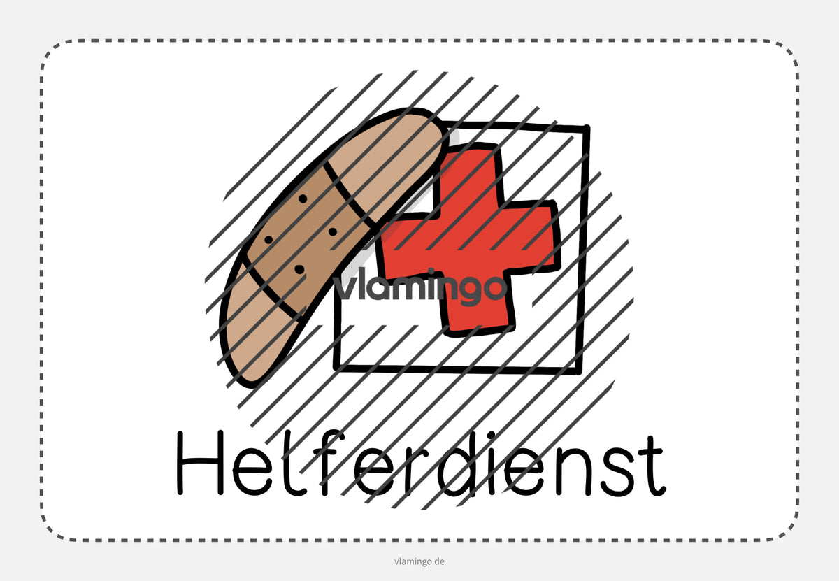 Klassendienste: 50+ Bildkarten für deinen Unterricht