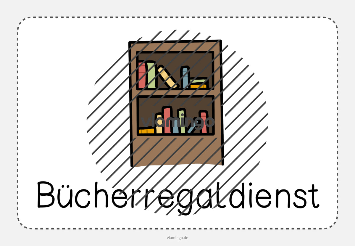 Klassendienste: 50+ Bildkarten für deinen Unterricht