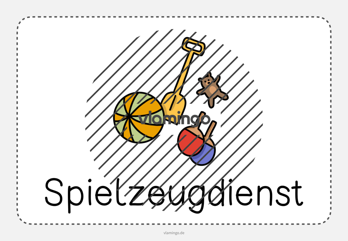 Klassendienste: 50+ Bildkarten für deinen Unterricht