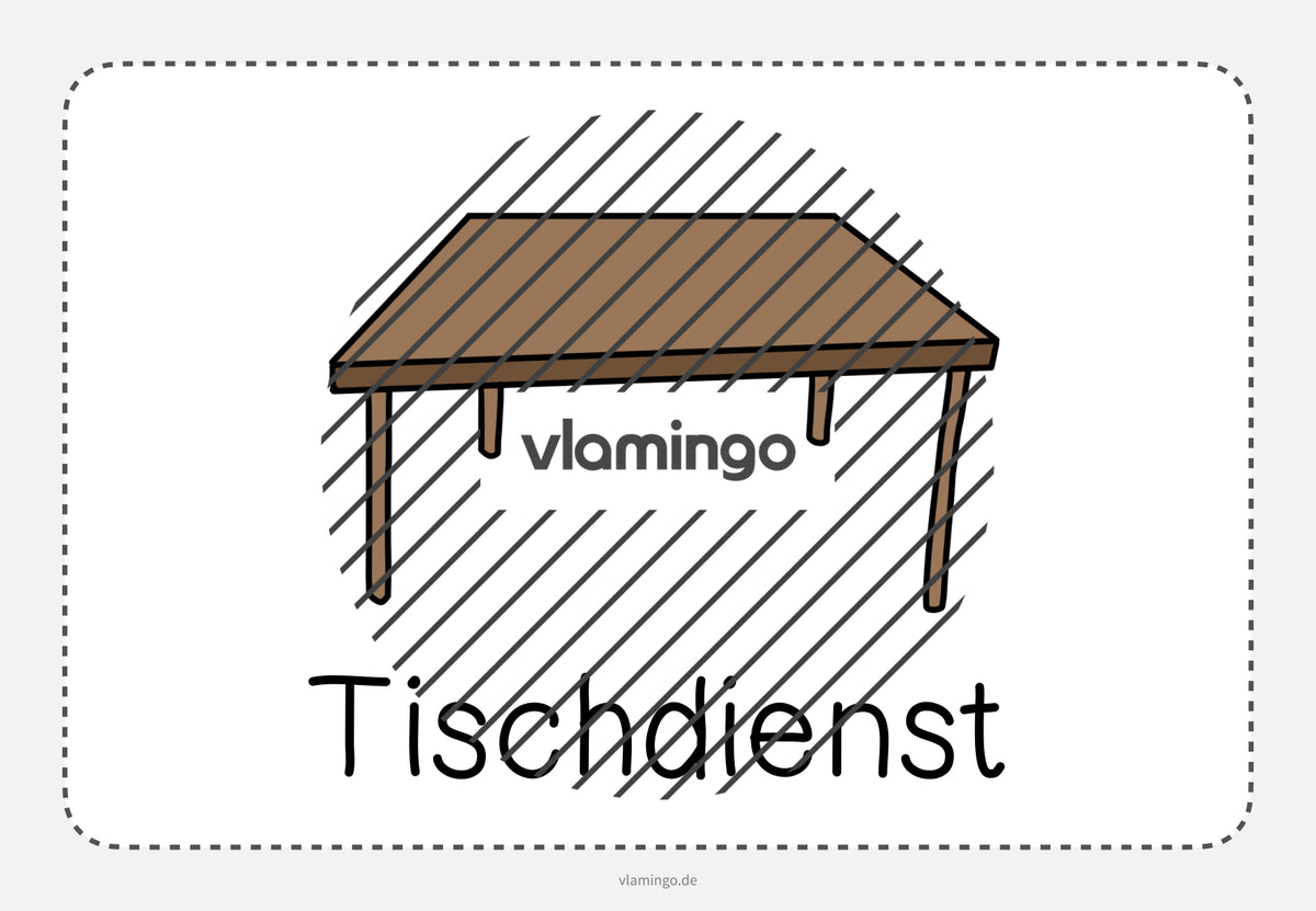 Klassendienste: 50+ Bildkarten für deinen Unterricht