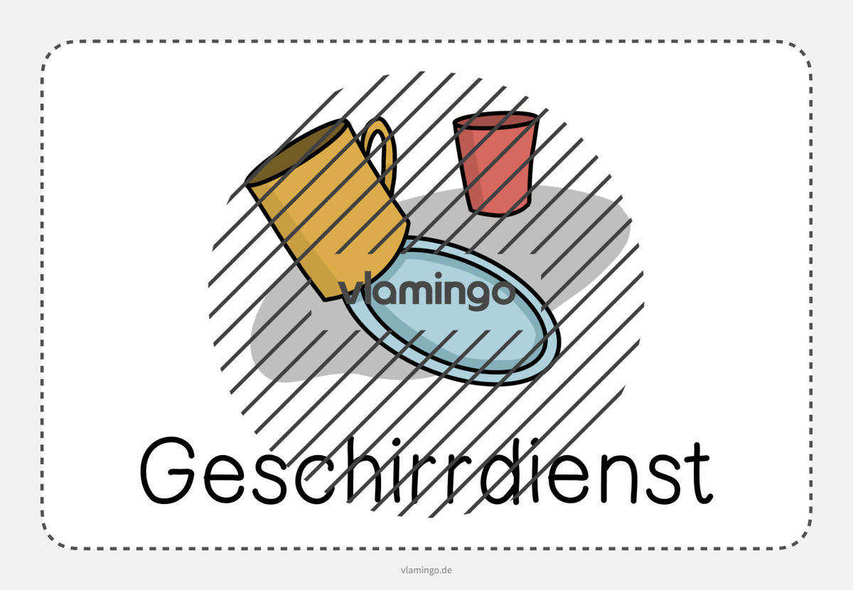 Klassendienste: 50+ Bildkarten für deinen Unterricht