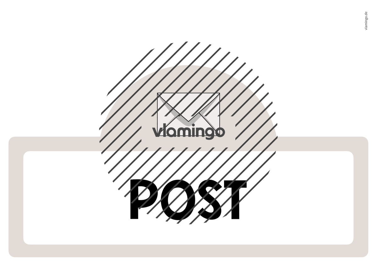 Klassenpost: Schilder für den Postkasten im Klassenraum (Classroom-Management)