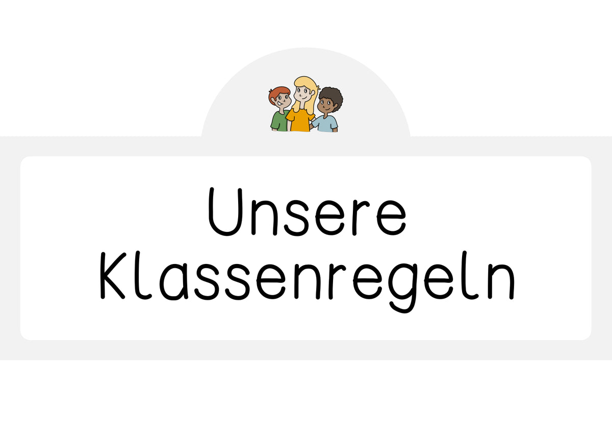 Klassenregeln: 25+ Bildkarten für den Unterricht