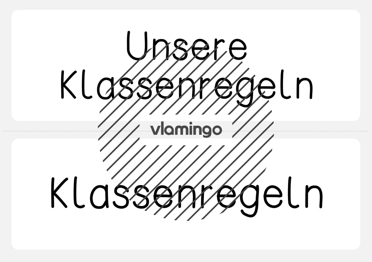 Klassenregeln: 25+ Bildkarten für den Unterricht