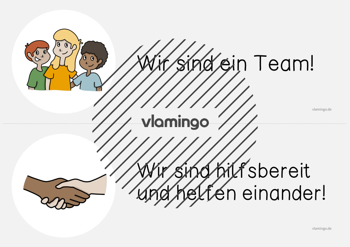 Klassenregeln: 25+ Bildkarten für den Unterricht