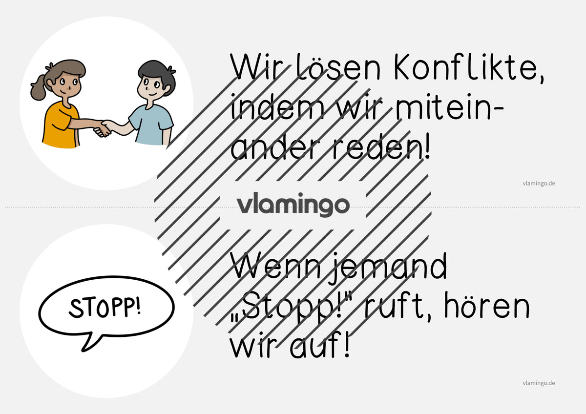 Klassenregeln: 25+ Bildkarten für den Unterricht