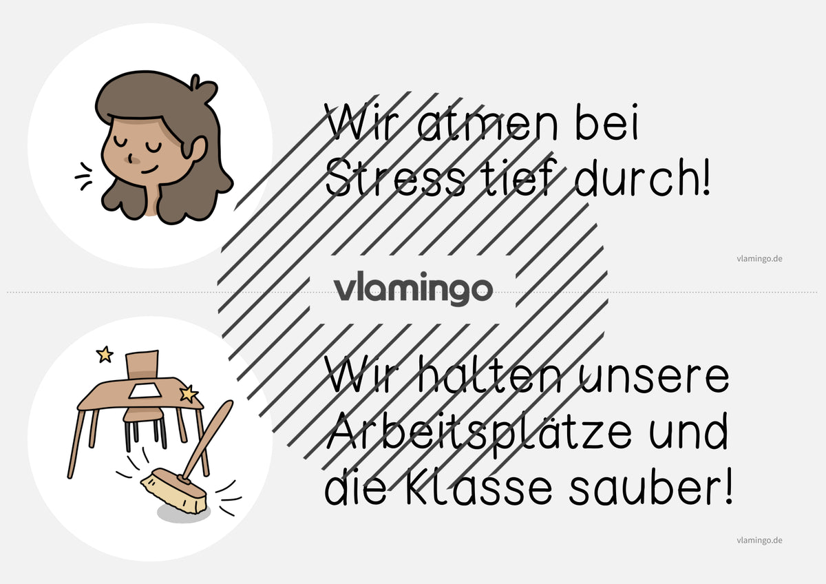 Klassenregeln: 25+ Bildkarten für den Unterricht