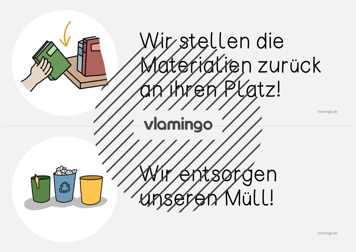 Klassenregeln: 25+ Bildkarten für den Unterricht