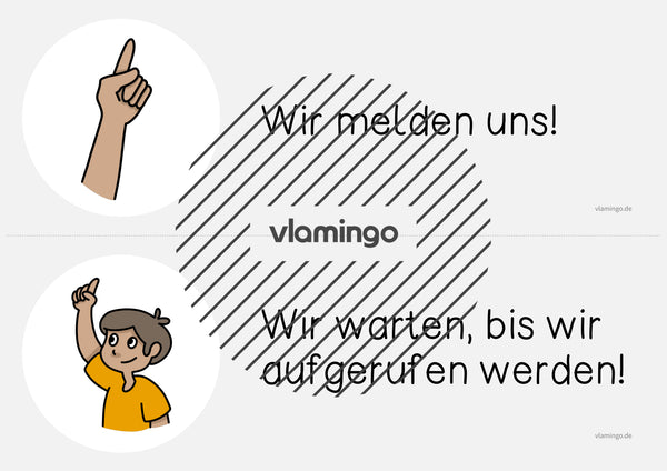 Klassenregeln: 25+ Bildkarten für den Unterricht